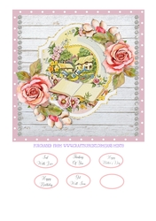 COUNTRY COTTAGE quick card