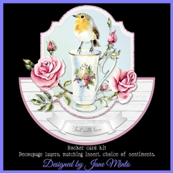 ROSEY ROBIN rocker card