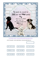 DOG HAIR quick card