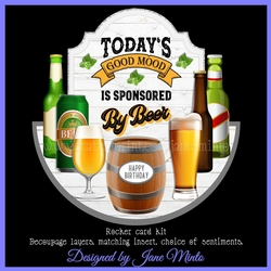 BEER ROCKER CARD