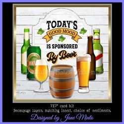 SPONSORED BY BEER