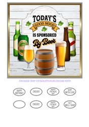SPONSORED BY BEER