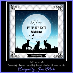 PURRFECT WITH CATS