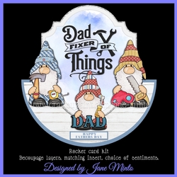 DAD WILL FIX IT rocker card