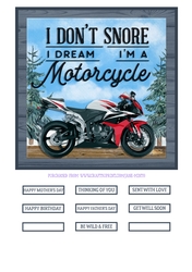 SNORING quick card