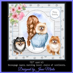 LOVE MY POMERANIAN mini kit