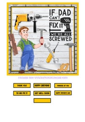 CAN HE FIX IT? quick card