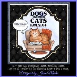 CATS HAVE STAFF