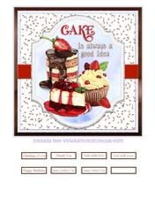 CAKE quick card