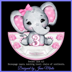 BIRTHDAY ELLIE rocker card