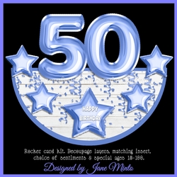 AGES 18 to 100 rocker card