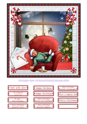 CHRISTMAS EVE quick card