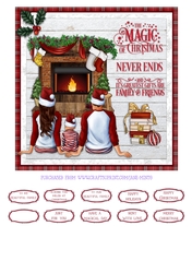 MAGIC OF CHRISTMAS quick card