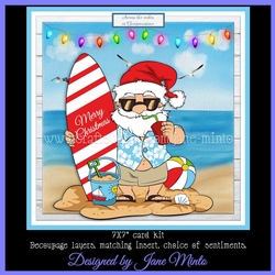 SURFING SANTA mini kit