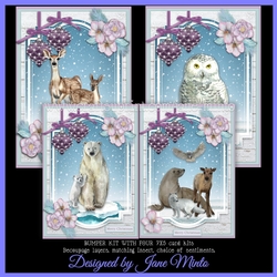 5x7 WINTER ANIMALS bumper kit