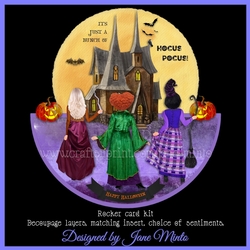 HOCUS POCUS ROCKER CARD