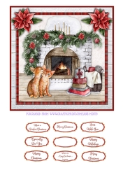 CHRISTMAS KITTENS quick card