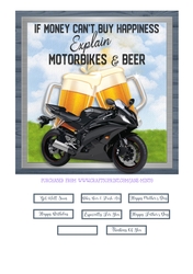 BIKES & BEER quick card