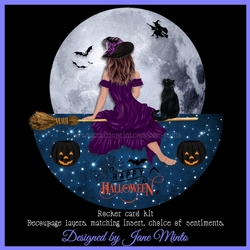 WITCHY ROCKER CARD