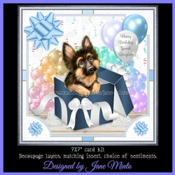 GIFT BOX GERMAN SHEPHERD