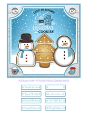 CHRISTMAS COOKIES quick card