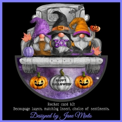 cup1123234_57683 - HALLOWEEN GNOMIES ROCKER CARD