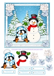 SNOW FRIENDS blue