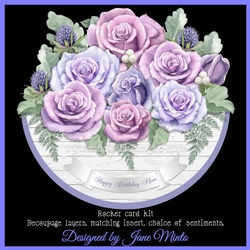 LILAC DREAM rocker card