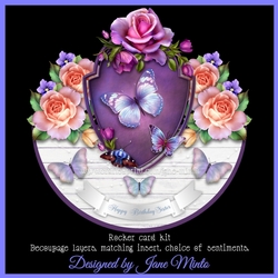 FLUTTERBY rocker card
