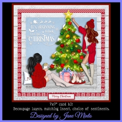 CHRISTMAS GIRLS mini kit