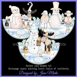 SNOWMEN & FRIENDS BUMPER KIT