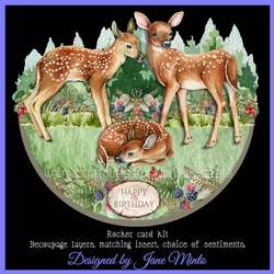 DEER ROCKER CARD