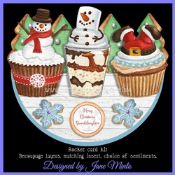 TASTY TREATS AT CHRISTMAS rocker card