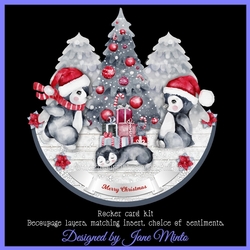 PENGUIN FUN rocker card