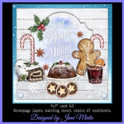 EAT, DRINK & BE MERRY mini kit