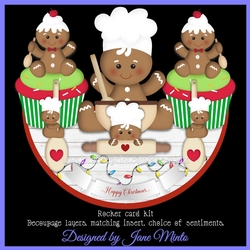GINGERBREAD ROCKER CARD