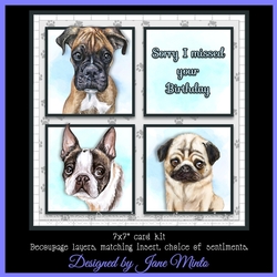 BELATED BIRTHDAY DOGS