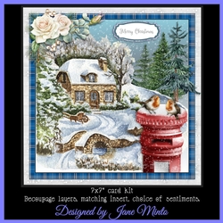 WINTER POSTBOX