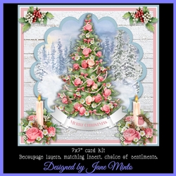 ROSES CHRISTMAS TREE mini kit