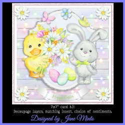 EASTER CHICK & BUNNY