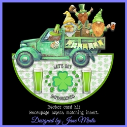 SHAMROCKED rocker card