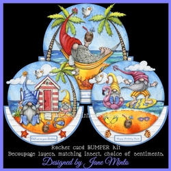 BEACH GNOMES BUMPER KIT - rocker cards