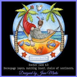 HAMMOCK GNOME rocker card