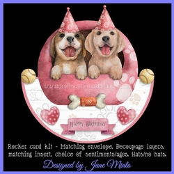 BESTIES rocker card