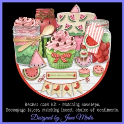 MELON SWEET TREATS rocker card