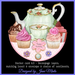 BIRTHDAY TEA rocker card