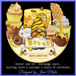 HONEY CAKE rocker card