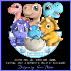 DINOS ROCKER CARD 1