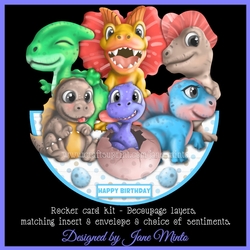 DINOS ROCKER CARD 2