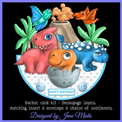 DINOS ROCKER CARD 3